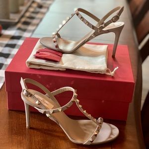 Valentino Garavani Rockstud Caged Heels